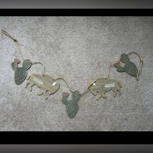Bison & Cactus Banner